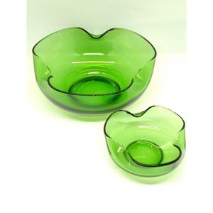 Anchor hocking Modern Accent collection spearmint G200/119 trifold chip ndip set